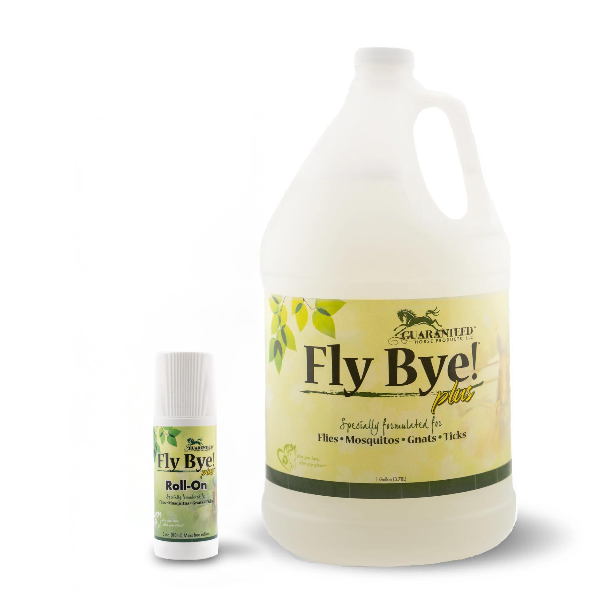 Fly Bye! Plus fly protection bundle with roll on and gallon refill