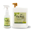 Fly Bye! Plus 32 oz fly spray and Fly Bye! Plus 2.5 Gallon fly spray refill 