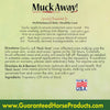 Muck Away! Horse Skin Care label